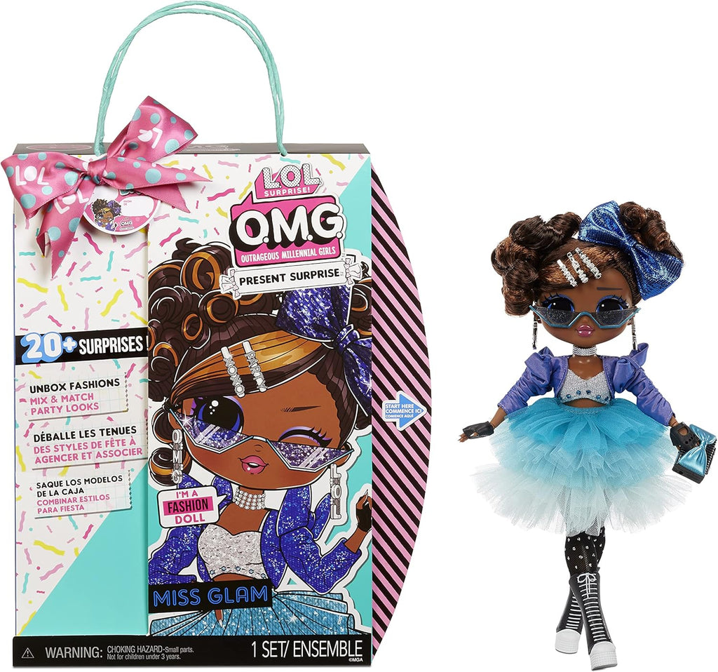 Fashion Doll with 20 Surprises, 5 Fashion Looks, Multicolor R563
