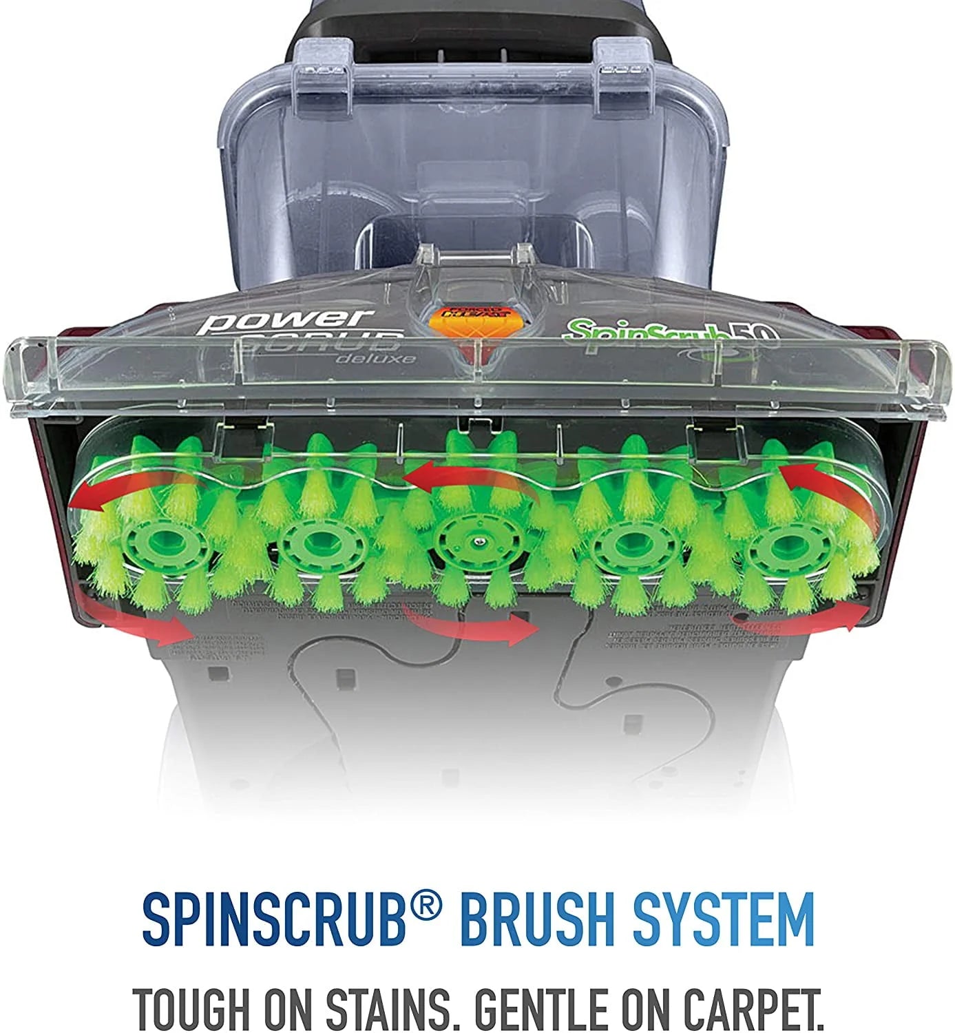 Red Upright Carpet Cleaner Machine F63861
