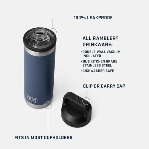 18 oz Vacuum Insulated Stainless Steel Bottle with Chug Cap S2171