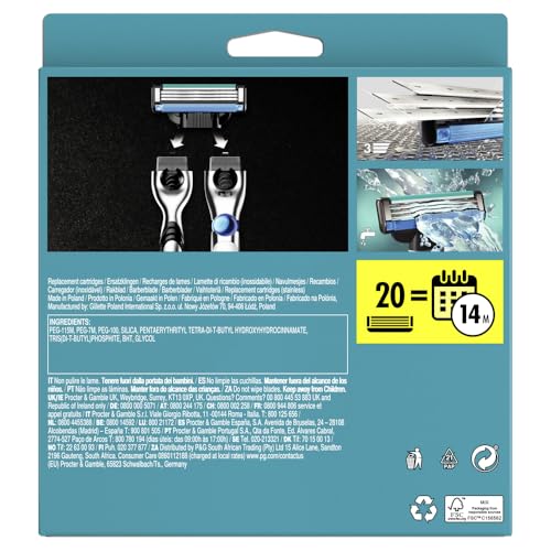 Pack of 20 Razor Blades S801