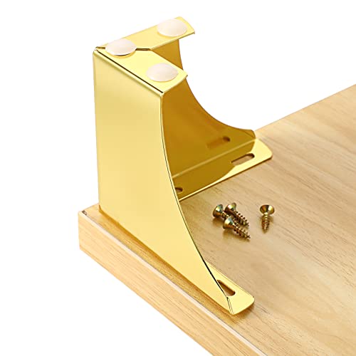 4Pcs 10CM/4 Inch Metal Furniture Sofa Cabinet Legs with Mounting Screws, Silver Q682870