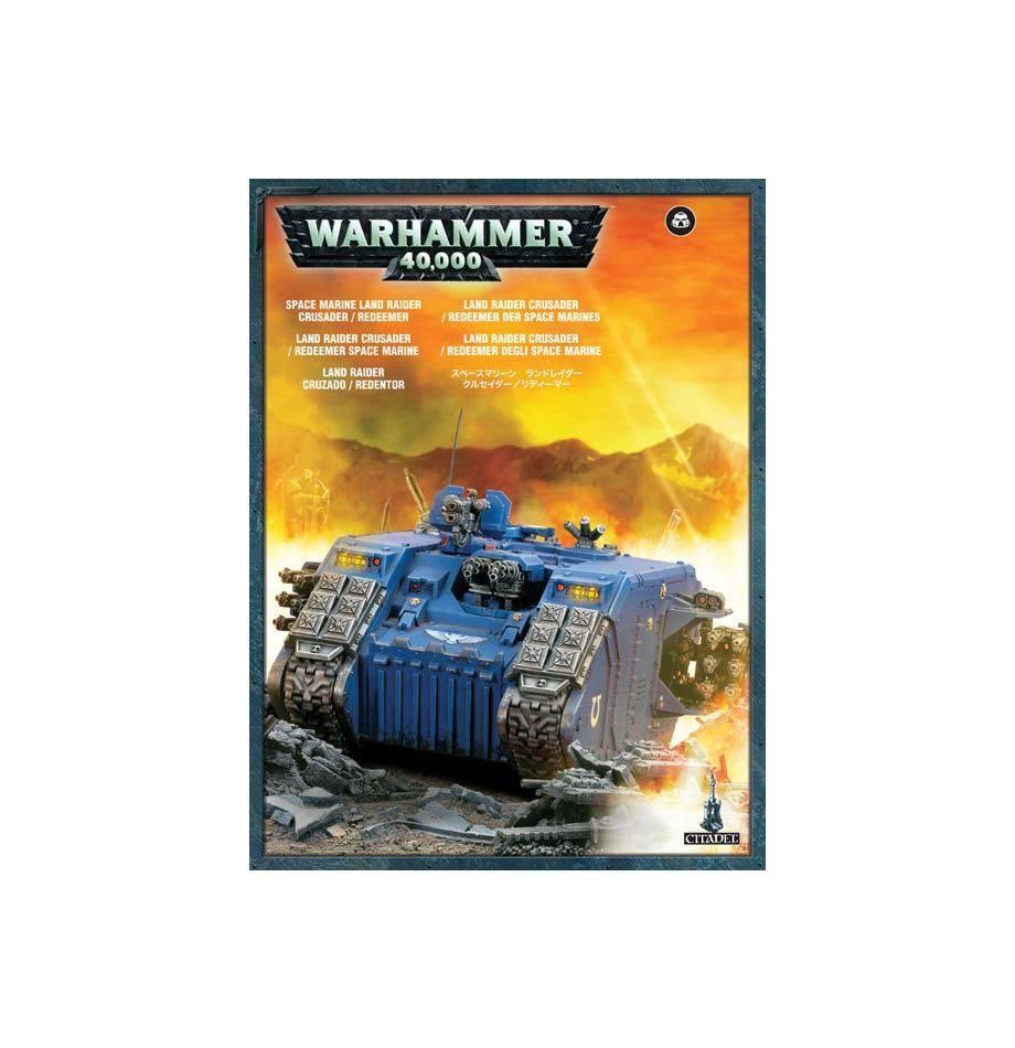 Warhammer 40K Space Marine Land Raider Crusader Redeemer D364