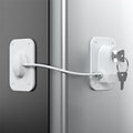 Refrigerator Lock 2 Packs with Silicone Wire Protection C41953