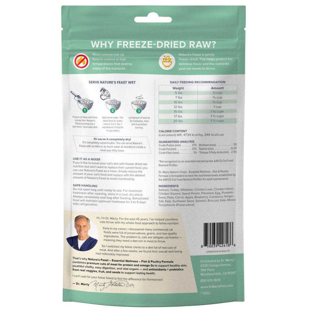 Freeze Dried Raw Cat Food T6529