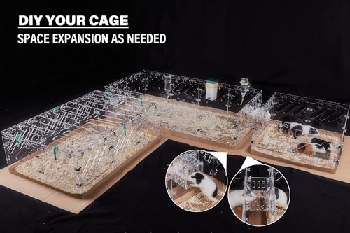 Acrylic Guinea Pig Cage 4x2ft Small Animal Cage E583801