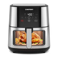 XL 8-Qt Air Fryer, Stainless Steel, Nonstick Q995