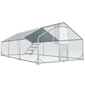 Large Chicken Coop with Anti-UV Cover D6378