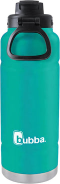 40OZ STRAW TEAL RUBB B1697
