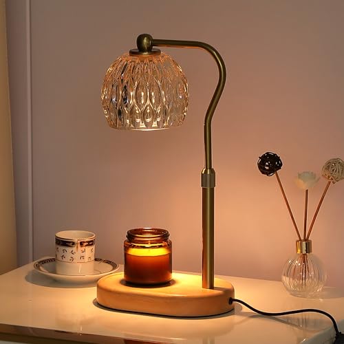 White Candle Warmer Lamp with 2 Bulbs E64881