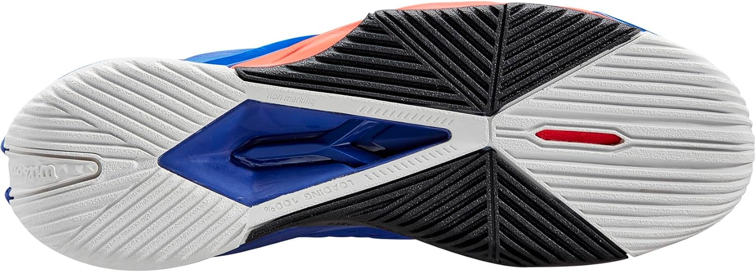 Blue/Black/Poppy Red Men's Tennis Shoe S5929
