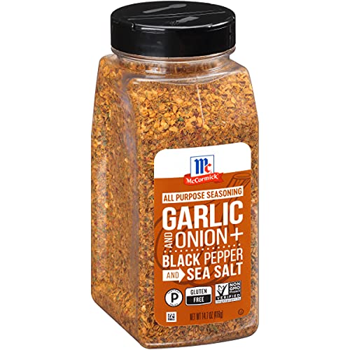 Garlic and Onion, Black Pepper and Sea Salt All Purpose Seasoning, 14.7 oz Z1870
