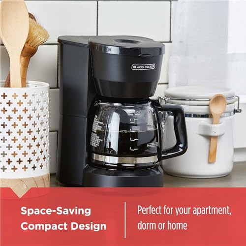 12-Cup Black Coffee Maker S62147