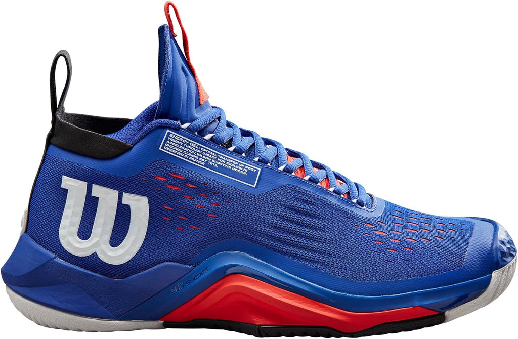 Blue/Black/Poppy Red Men's Tennis Shoe S5929