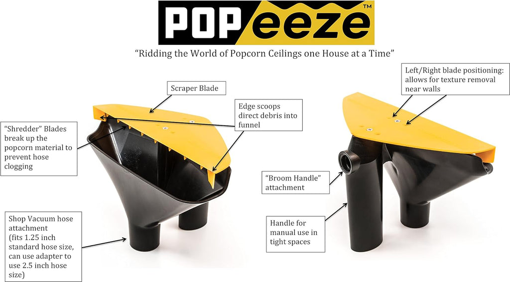 Popcorn Ceiling Scraper Tool Shop Vacuum Attachment M98830
