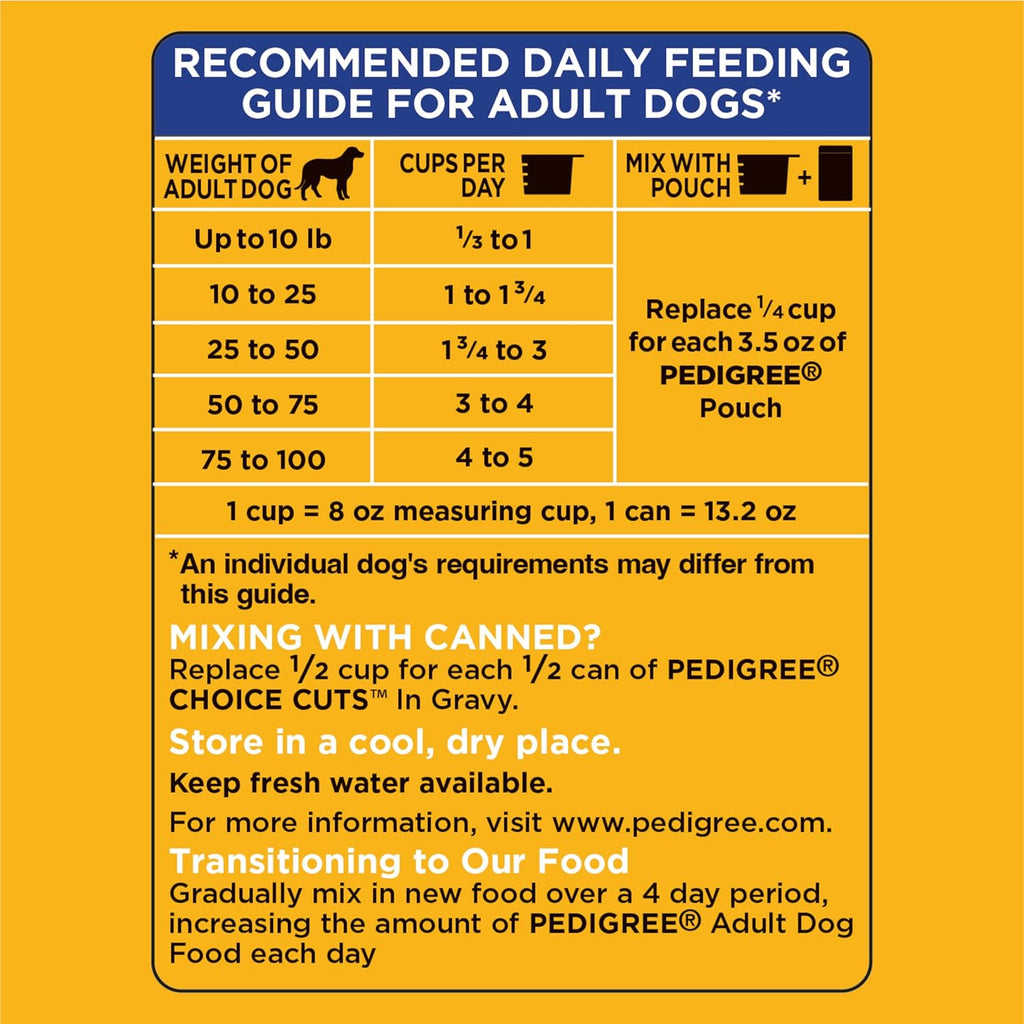 44 lb. Dry Dog Food Roasted Chicken Rice Vegetable Flavor Kibble A740190