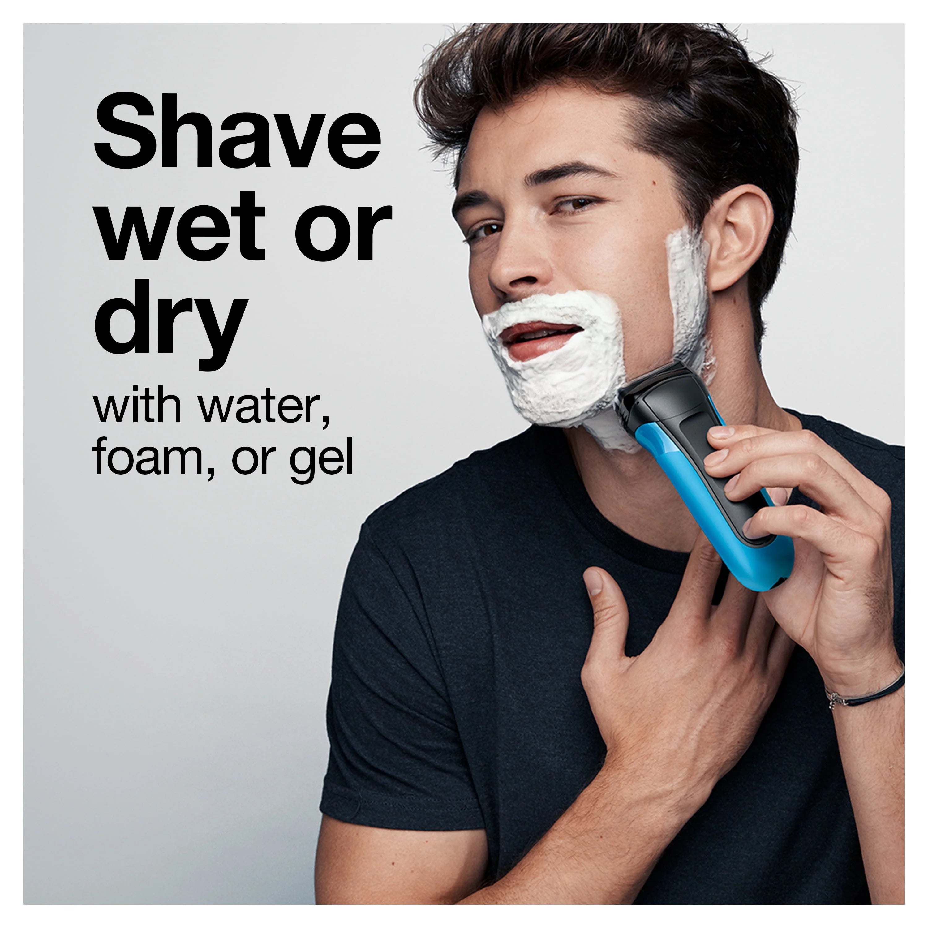 Rechargeable Wet Dry Electric Shaver V69319