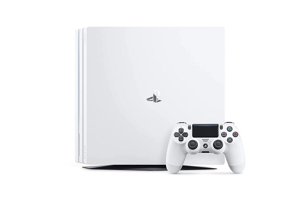 PlayStation 4 500GB Matte White Gaming Console with 2 Controller N296625