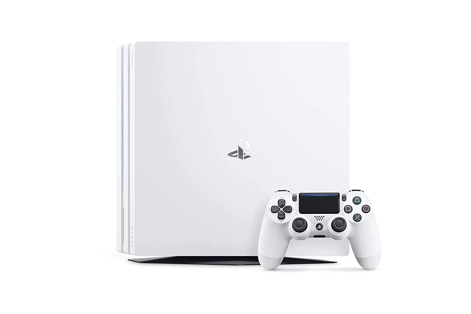 PlayStation 4 500GB Matte White Gaming Console with 2 Controller N296625