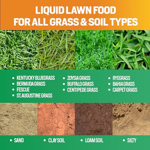 64oz Liquid Lawn Fertilizer, Covers 8,000 sq. ft. U173352