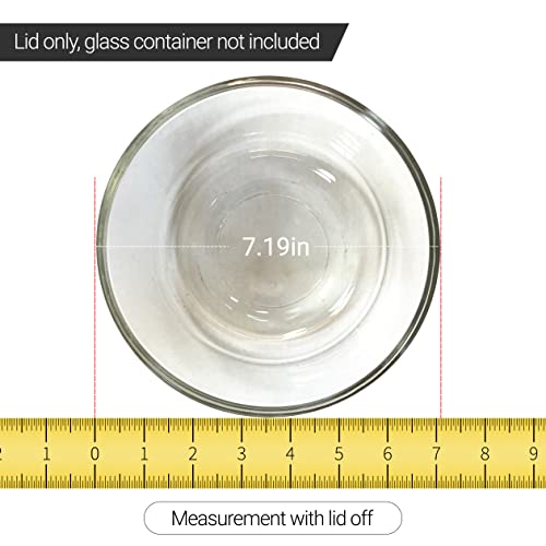 Blue 4-Pack Replacement Plastic Lid for Pyrex Bowl R34080