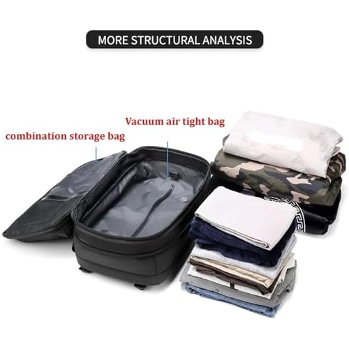 Expandable Backpack With Vacuum Compression R751