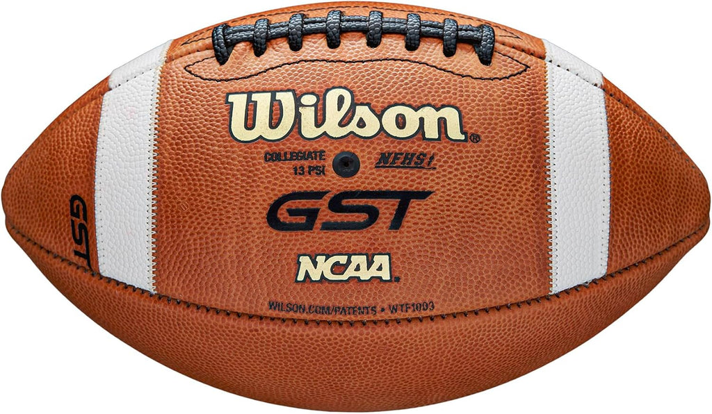 Leather Game Football Official Size Tan M266