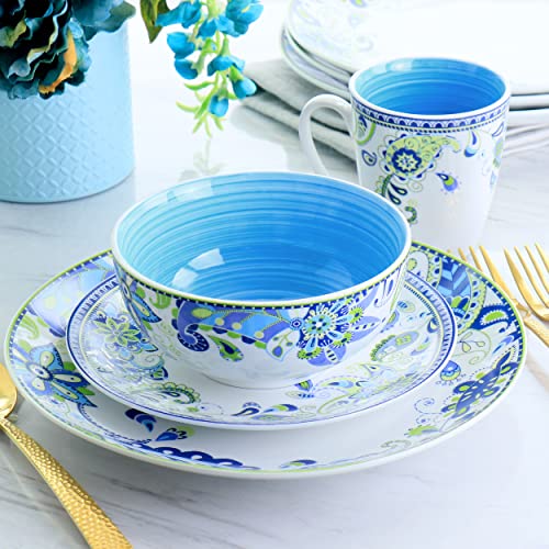 16 Piece Round Porcelain Dinnerware Set N30075