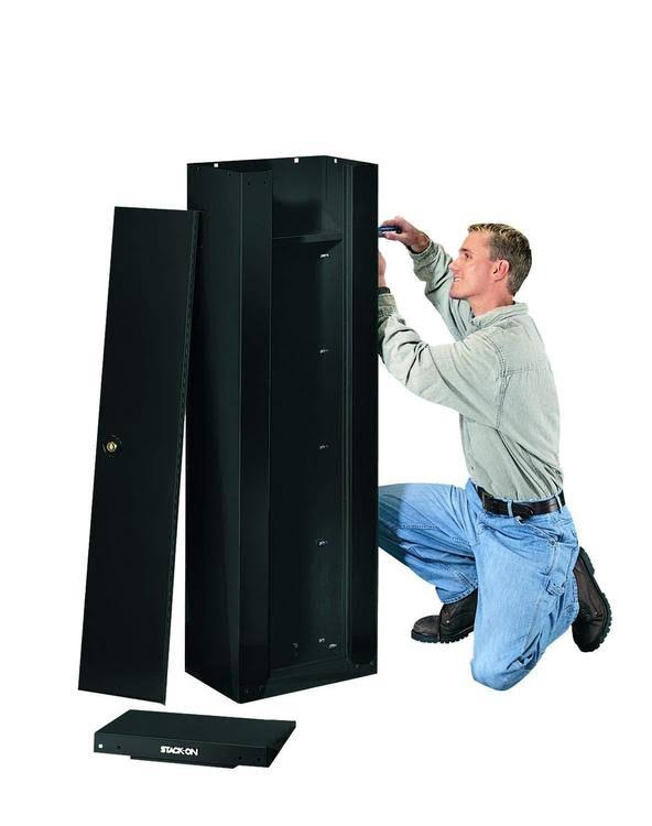 Black 8-Gun Security Cabinet C86841