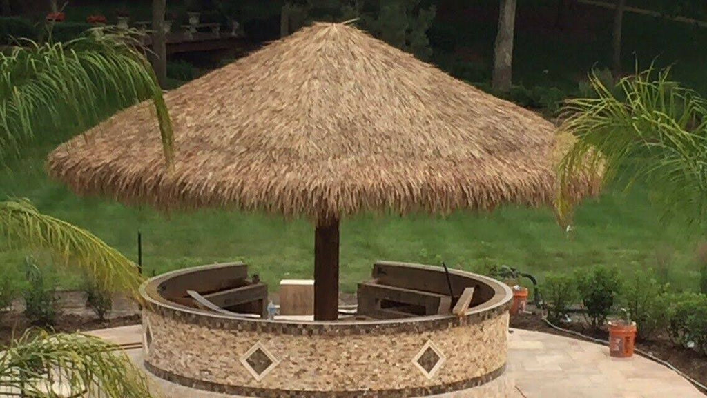 9 ft Mexican Thatch Umbrella Cover J899