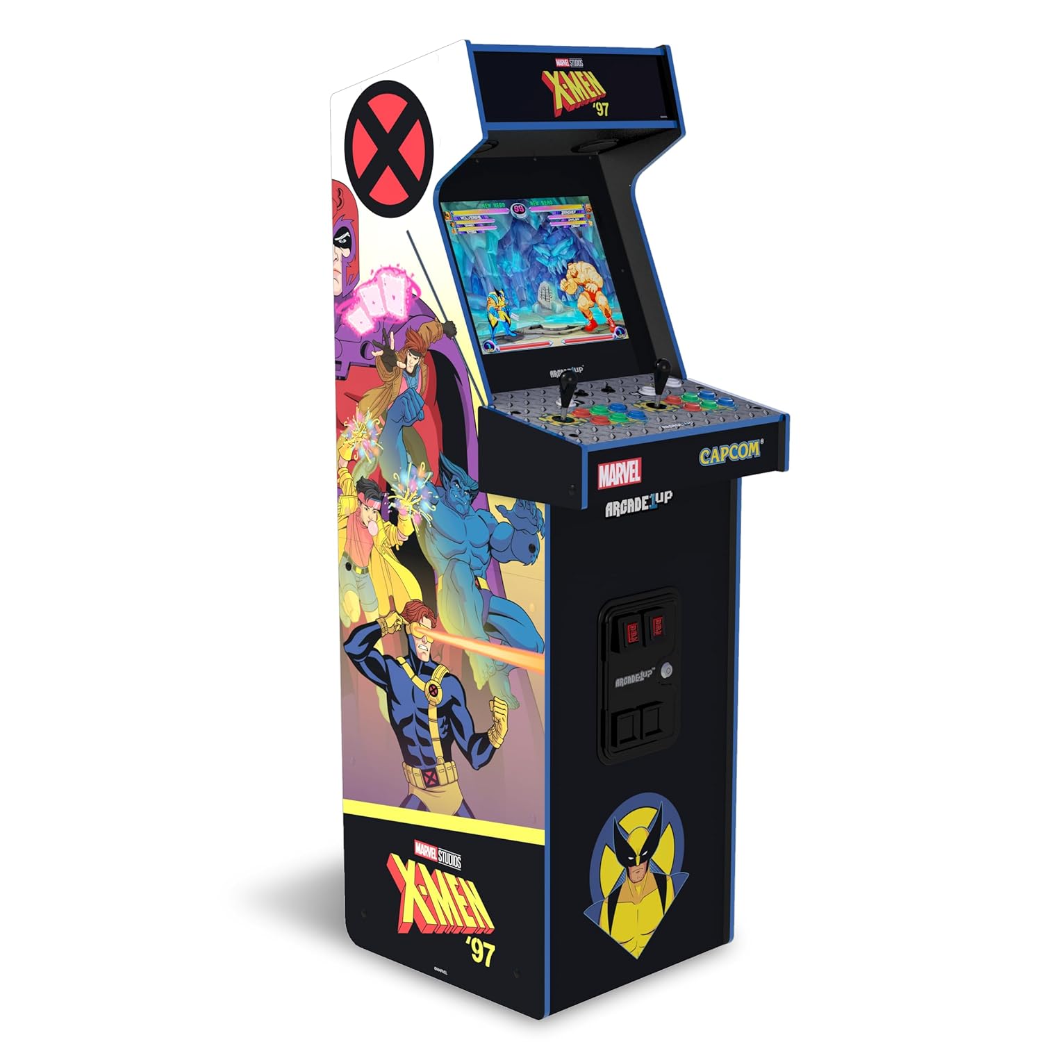 Over 5-Foot-Tall Deluxe Arcade Machine with Over 8 Classic Games B8202