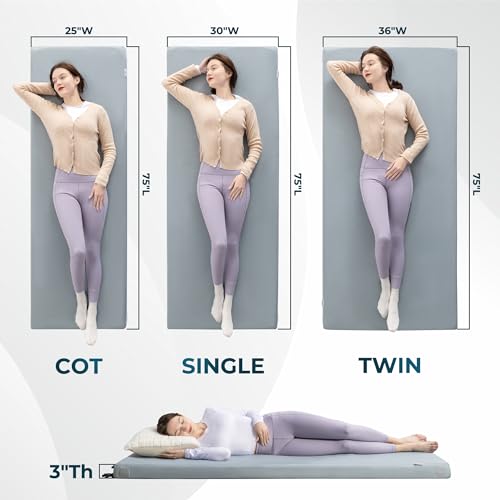 Memory Foam Camping Sleeping Pad with Travel Bag Z63484