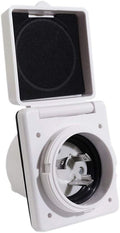 30A 125V Power Inlet Receptacle with 3 Stainless Steel Pins V164