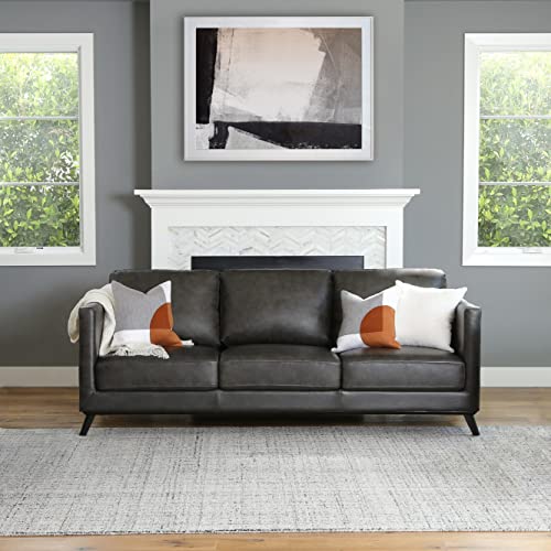 Camel Top Grain Leather Sofa R5629