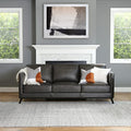 Camel Top Grain Leather Sofa R5629