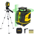 Green Cross Line Self-Leveling Laser with Tripod Q962790