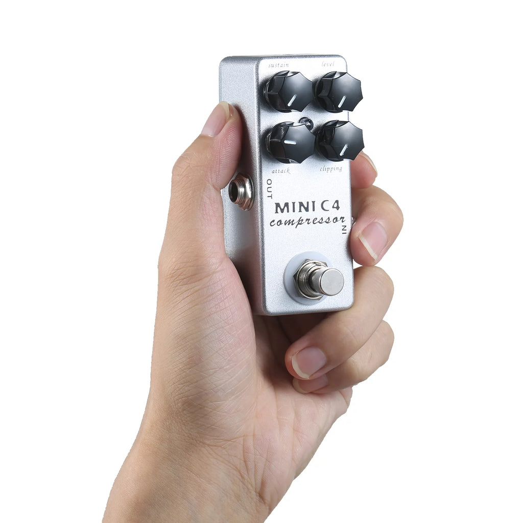 C4 Compressor Guitar Effect Pedal True Bypass J80038