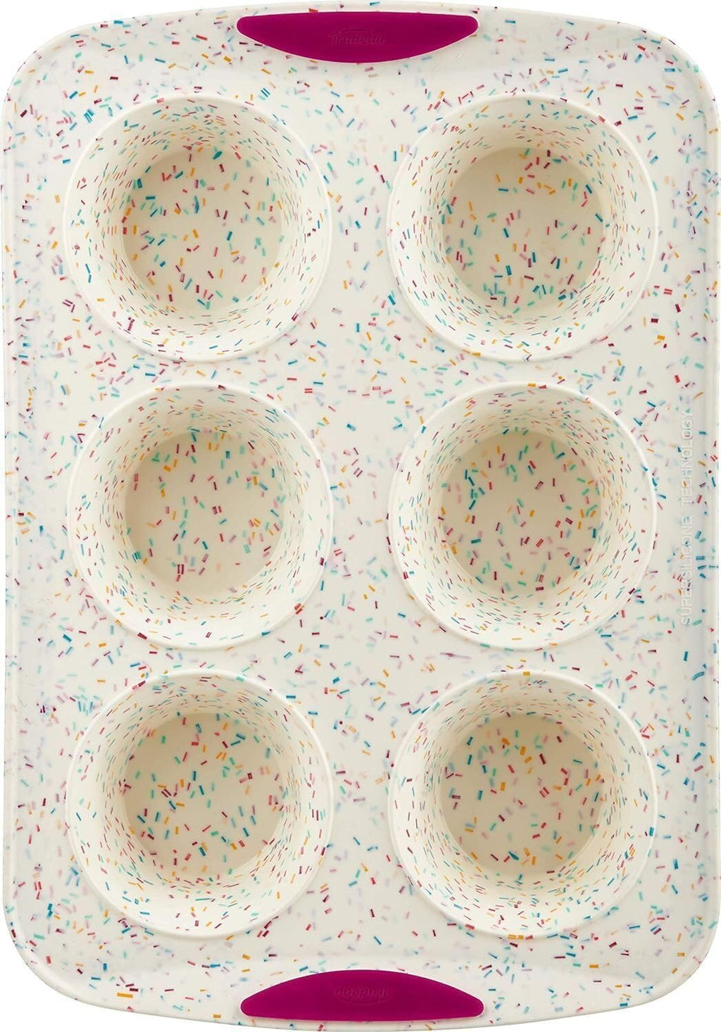 6-Cavity Silicone Jumbo Muffin Mold R334402