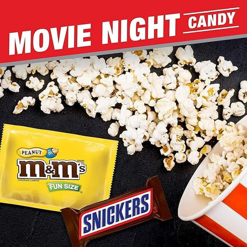 4 Pound Chocolate Candy Bundle with Twix, Snickers, Milky Way, M&M's, Skittles, Starburst Q35030