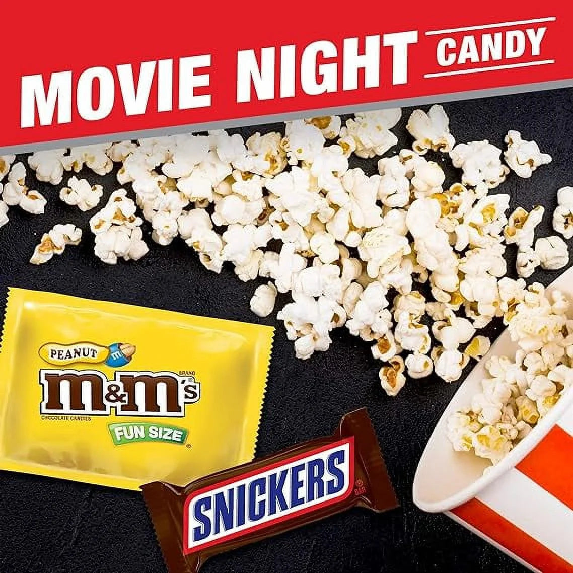 4 Pound Chocolate Candy Bundle with Twix, Snickers, Milky Way, M&M's, Skittles, Starburst Q35030