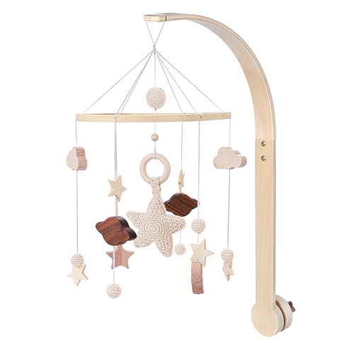 Boho Bee Flower Baby Crib Mobile L107416