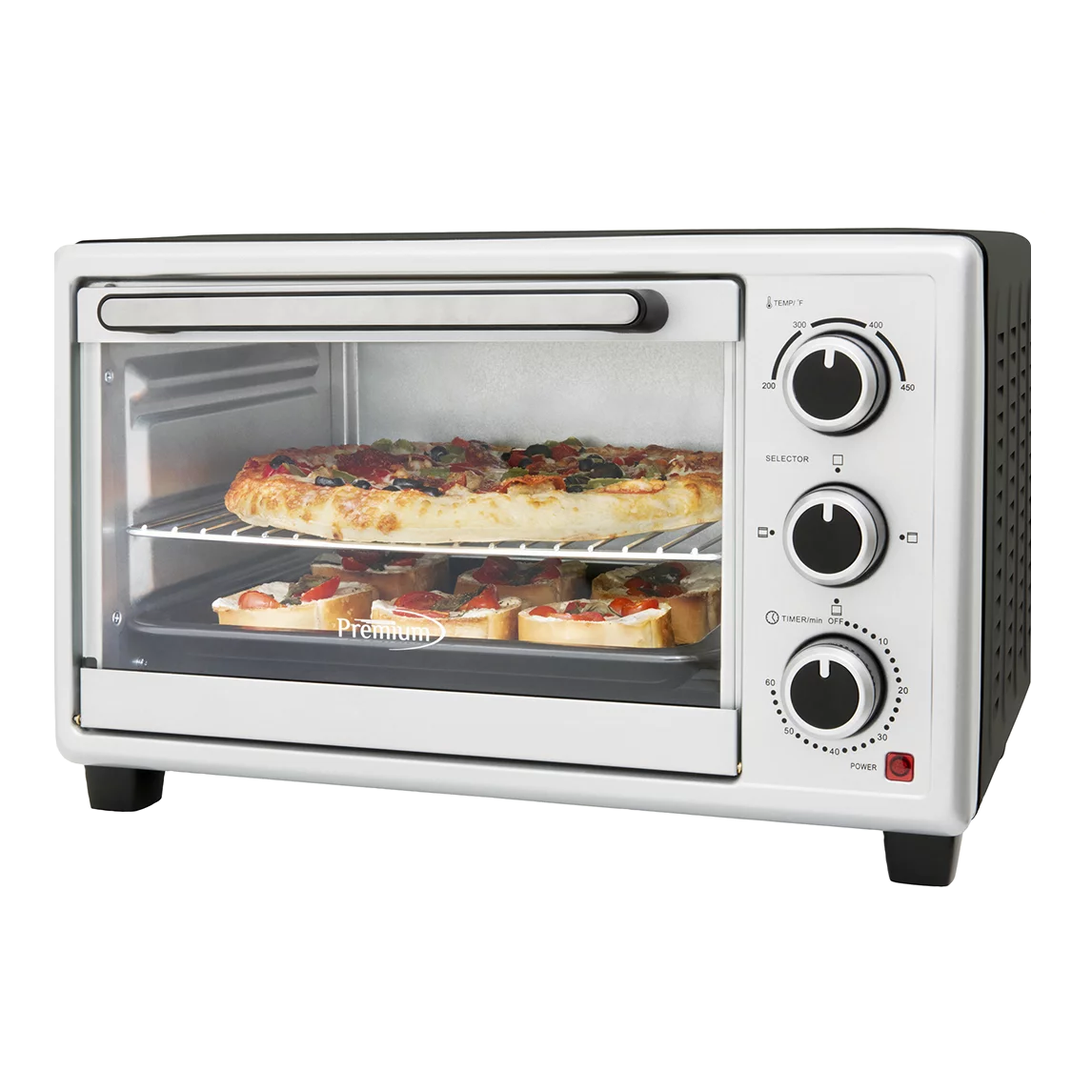 6-Slice Toaster Broil Oven Stainless Steel Silver V3033