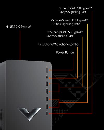 Gaming Desktop Computer, AMD Ryzen 3, 8 GB SDRAM, 256 GB SSD, Windows 11 Home U874