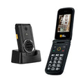 Rugged Flip Phone, 4G LTE Basic Cell Phone, Waterproof, Drop-Proof, Dual SIM Cards R228