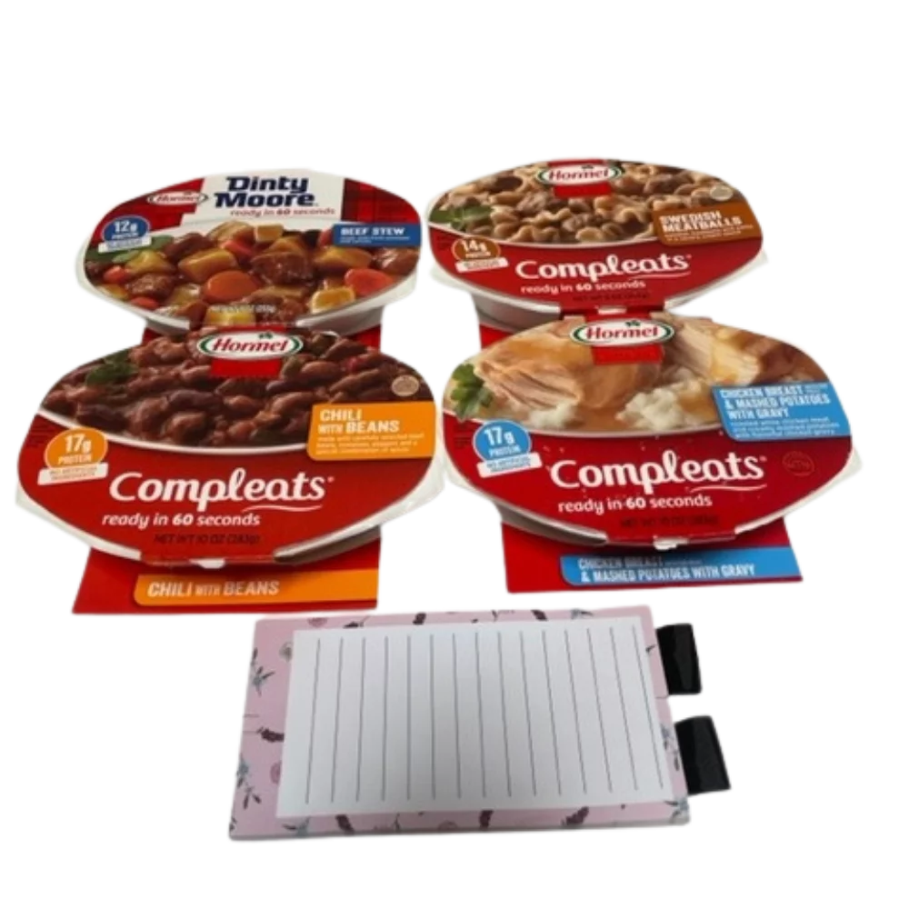 Variety Pack of 4 Dinner O389