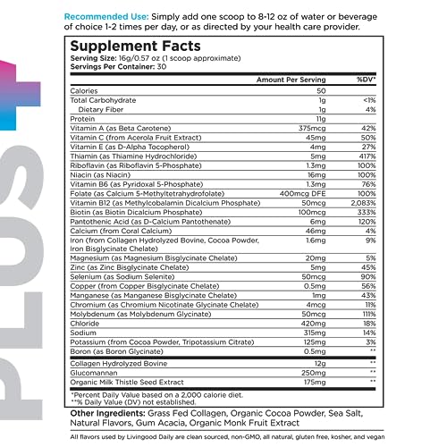 Vanilla Collagen Powder, 30 Servings S1612