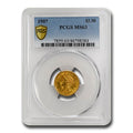 $2.50 Liberty Gold Quarter Eagle MS-63 V940