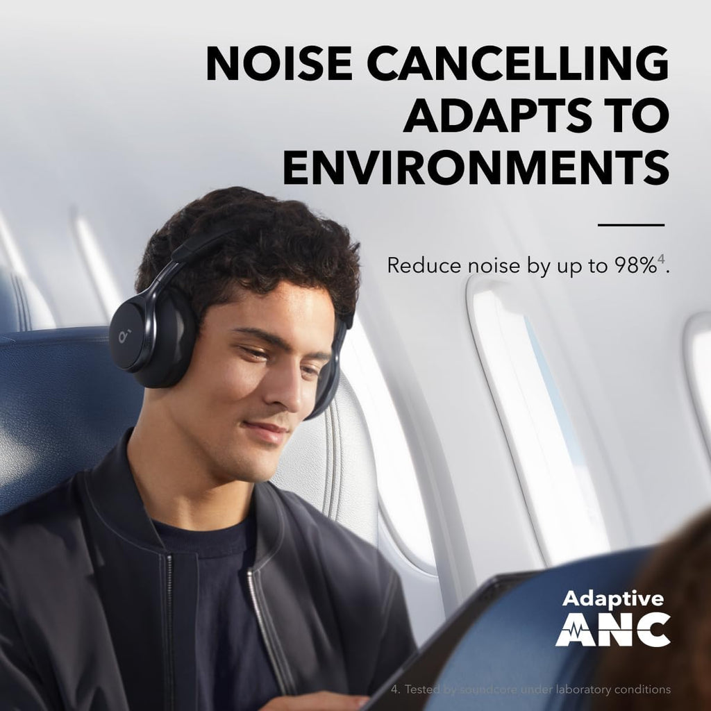 Active Noise Cancelling Headphones with Case, 40H ANC Playtime B948121