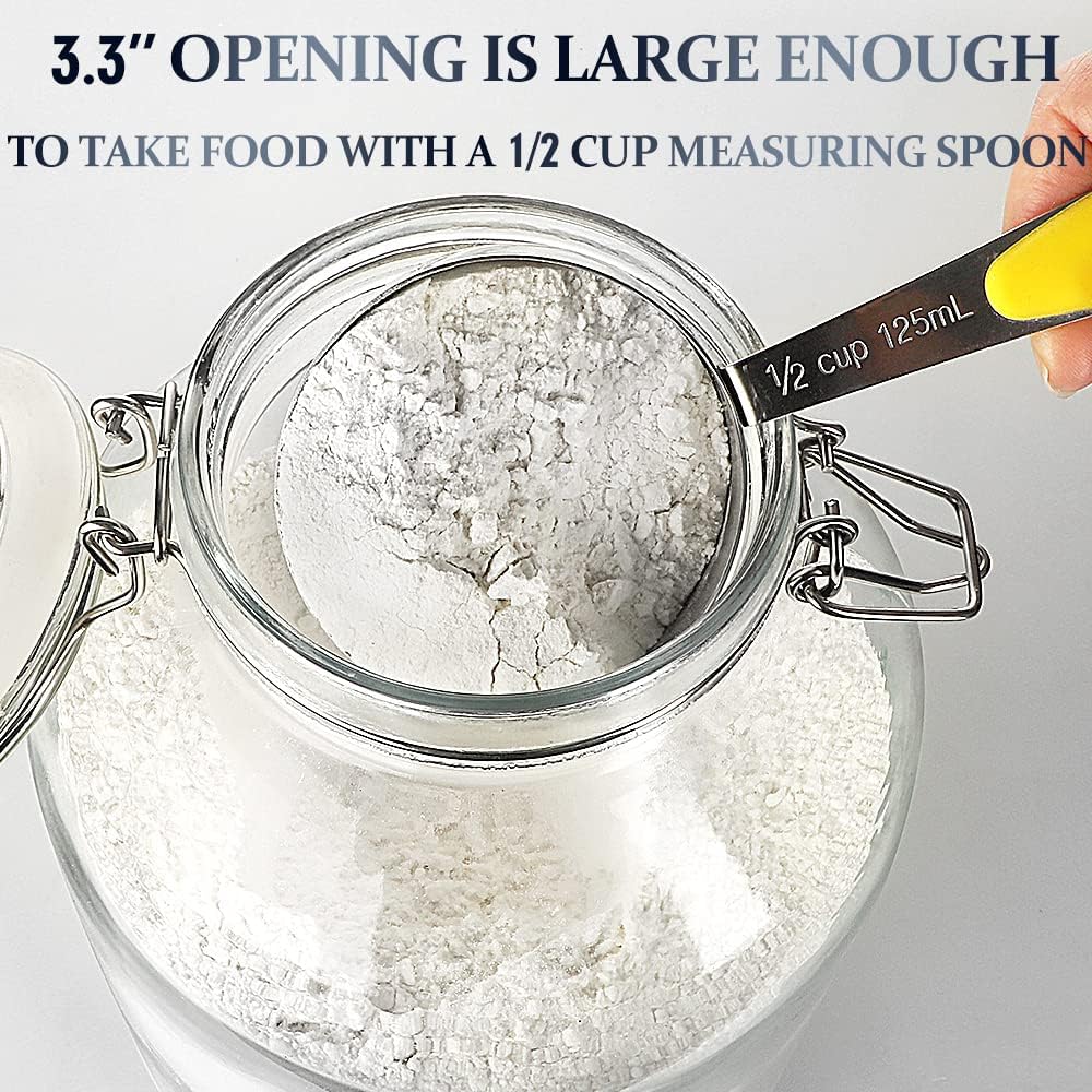 1 Gallon Glass Jar with Airtight Lid I53635