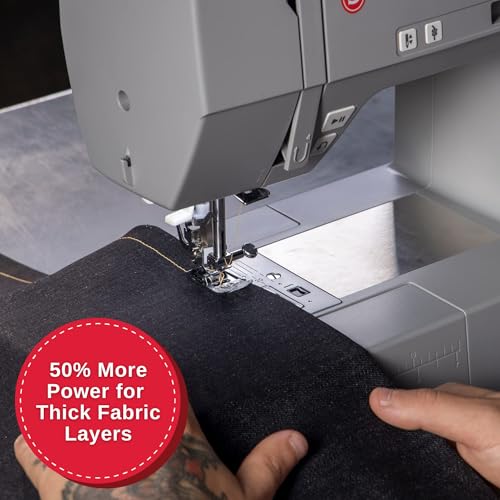 Heavy Duty Computerized Sewing Machine with 215 Stitches, LCD Screen, Metal Frame T41714