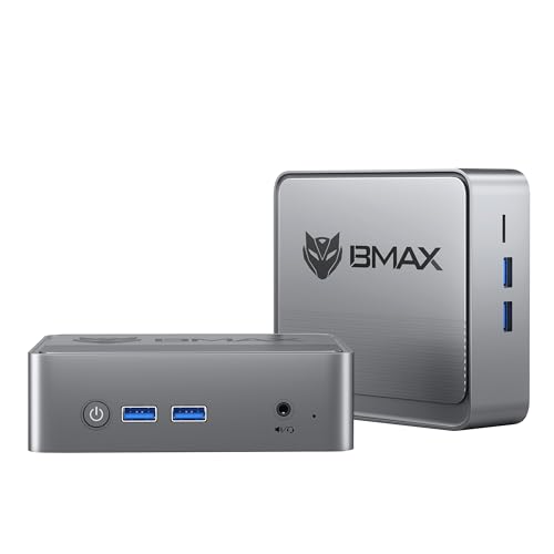 Mini PC, Fanless Intel N4000, 8GB LPDDR4 RAM, 128GB eMMC, WiFi5, HDMI, VGA, 4K HD, Dual WiFi, BT4.2 X3926